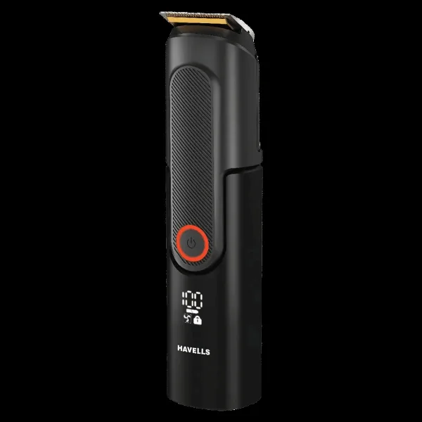 HAVELLS BT8888 Rechargeable Cordless Wet & Dry Trimmer for Beard & Moustache with 40 Length Settings for Men (90mins Runtime, Titanium Blade, Black)