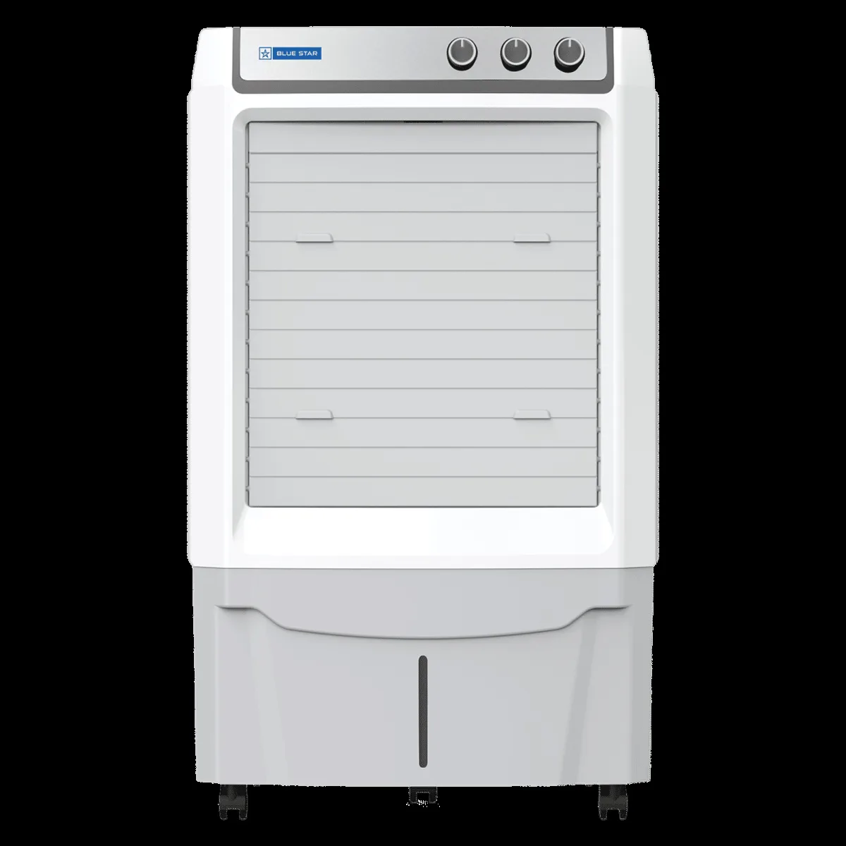 Blue Star Ventus 60 Litres Desert Air Cooler with Anti-Microbial Properties (Thermal Overload Protection, White & Cool Grey)