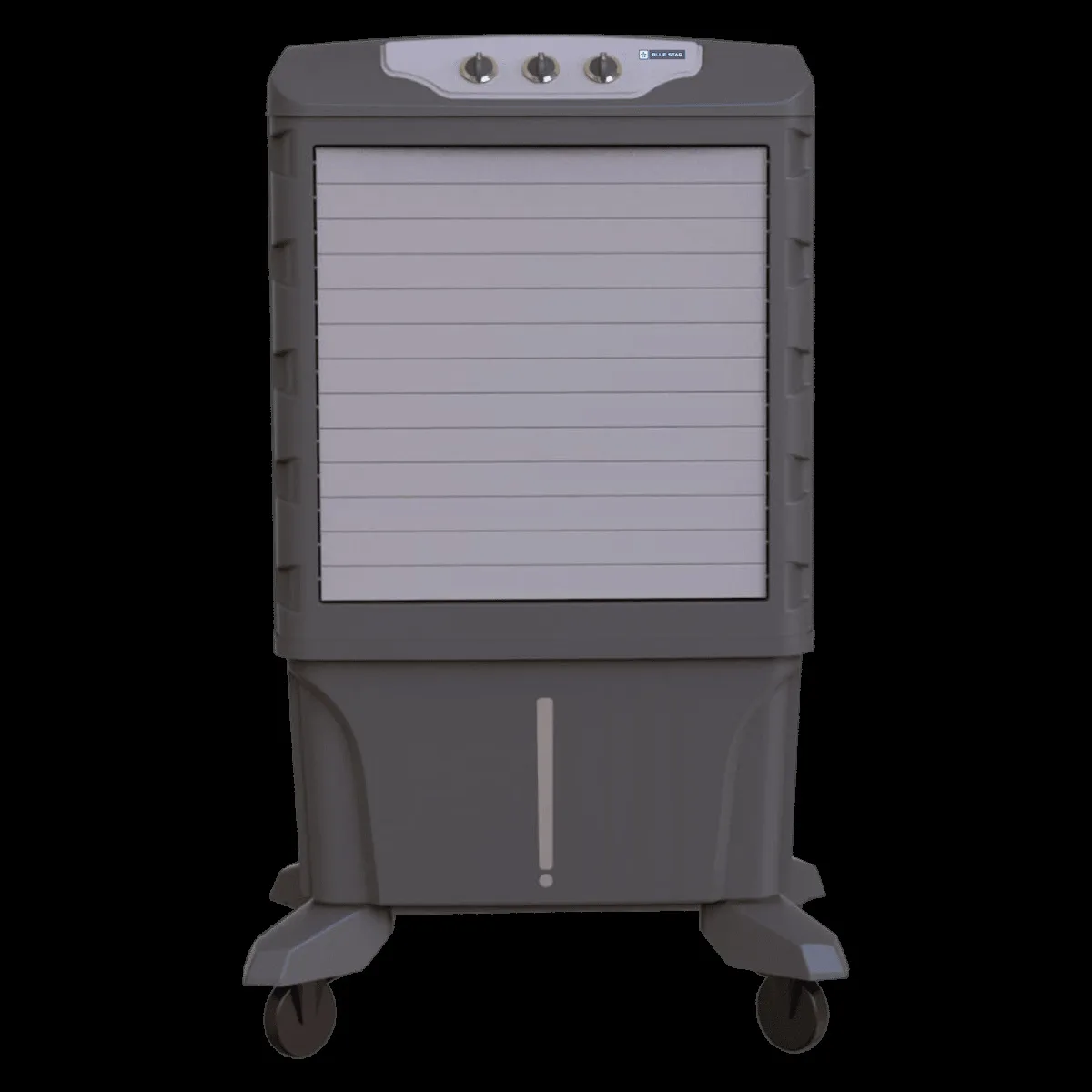 Blue Star Mega 120 Litres Desert Air Cooler with Thermal Overload Protection (Inverter Compatible, Grey)