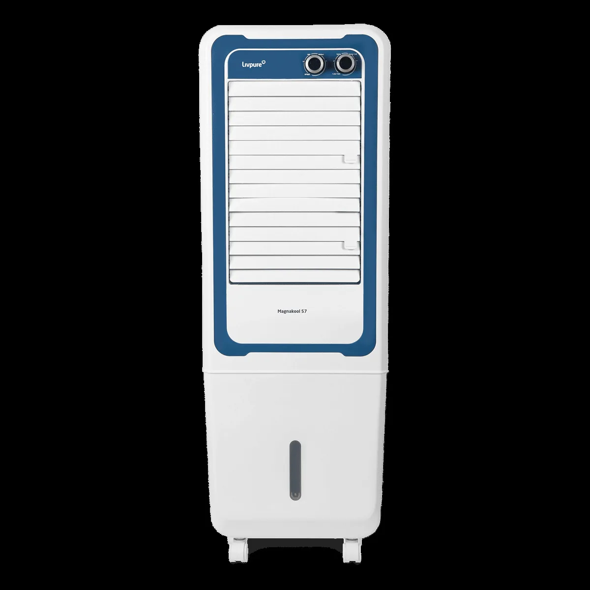Livpure Magnakool 57 Litres Tower Air Cooler with Evaporative Cooling Technology (Inverter Compatible, White & Blue)