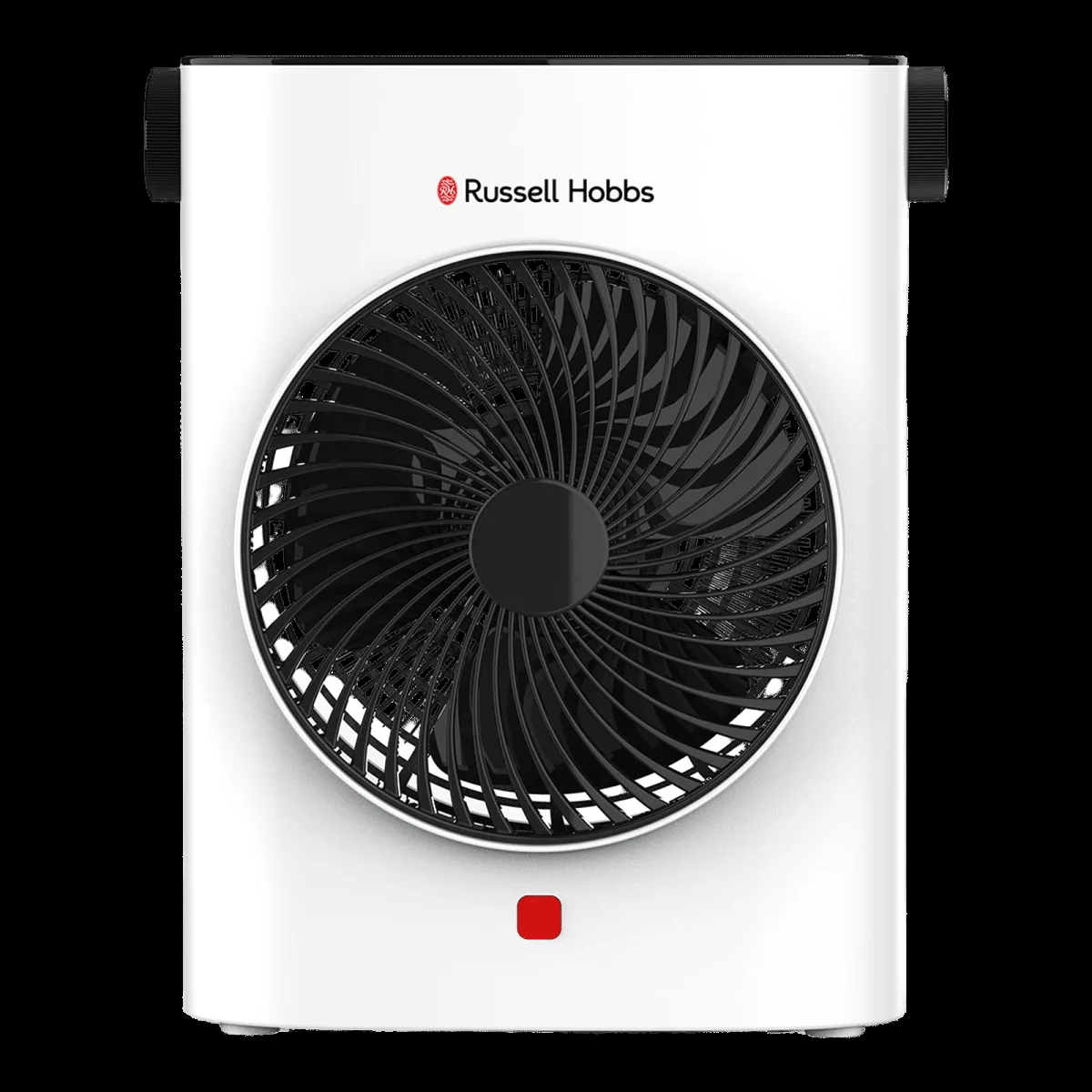 Russell Hobbs HeatFlow 2000W Fan Room Heater with 2 Heating Modes (Adjustable Thermostat, White)