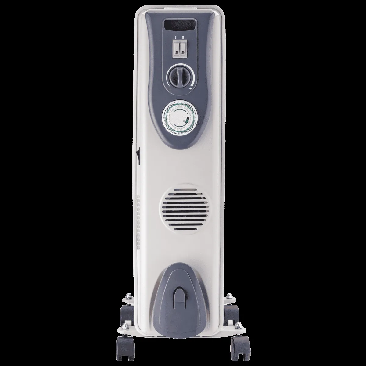 Russell Hobbs ROR09XLTF 2400W Oil Filled Radiator Room Heater with 9 Fins (24 Hour Adjustable Timer