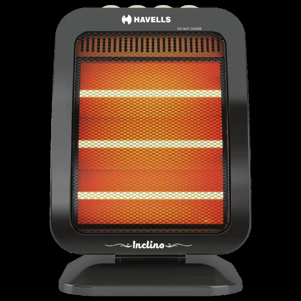 HAVELLS Inclino 1200W Halogen Room Heater with Oscillation Function (Rust Free Reflector