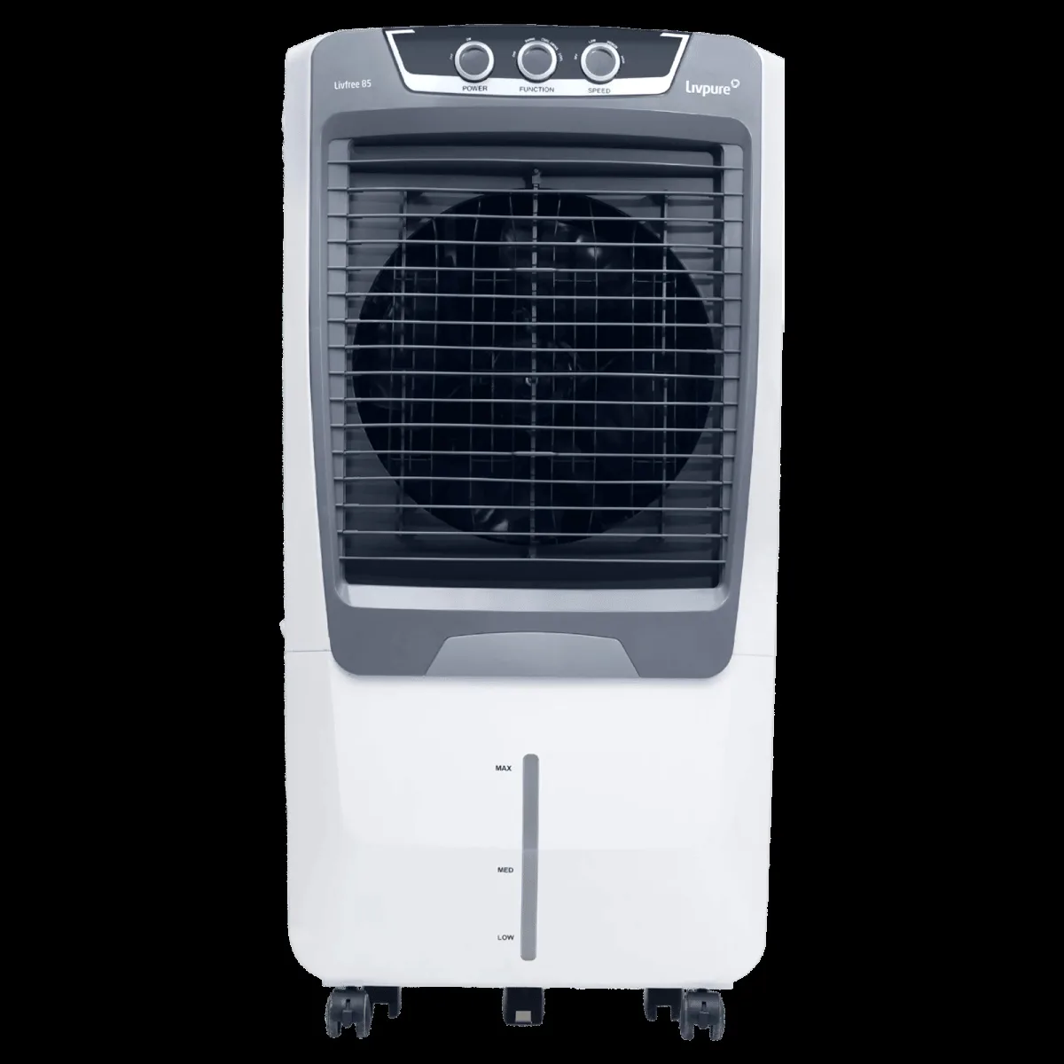 Livpure Livfree 85 Litres Desert Air Cooler with Inverter Compatible (Thermal Overload Protection, White & Grey)