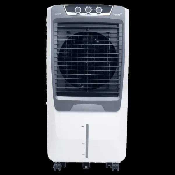 Livpure Livfree 85 Litres Desert Air Cooler with Inverter Compatible (Thermal Overload Protection, White & Grey)