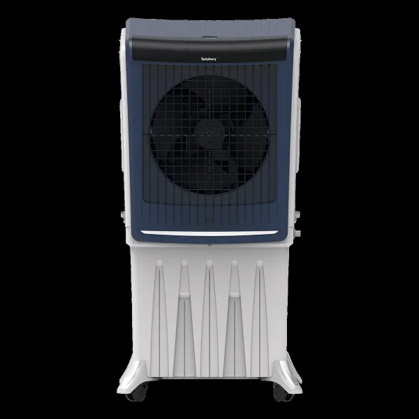 Symphony Silenzo 120i 120 Litres Desert Air Cooler with CFD Technology (Inverter Compatible, Grey & Blue)