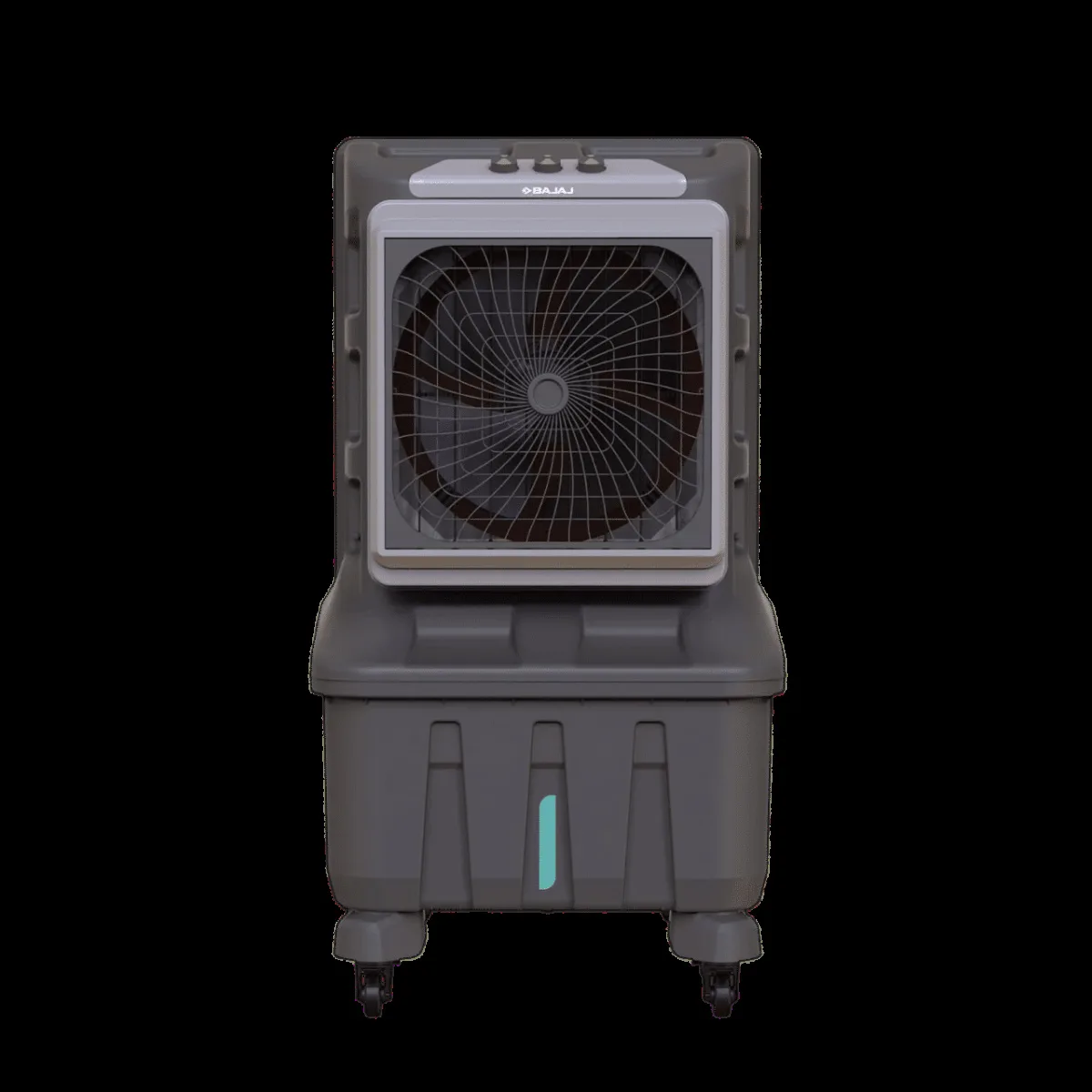 BAJAJ XForce 100 Litres Desert Air Cooler with DuraMarine Pump (3 Speed Control, Grey)