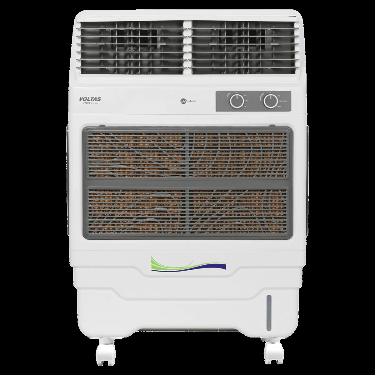 VOLTAS Windsor 65T 65 Litres Room Air Cooler with Thermal Overload Protection (3 Speed Control, White)