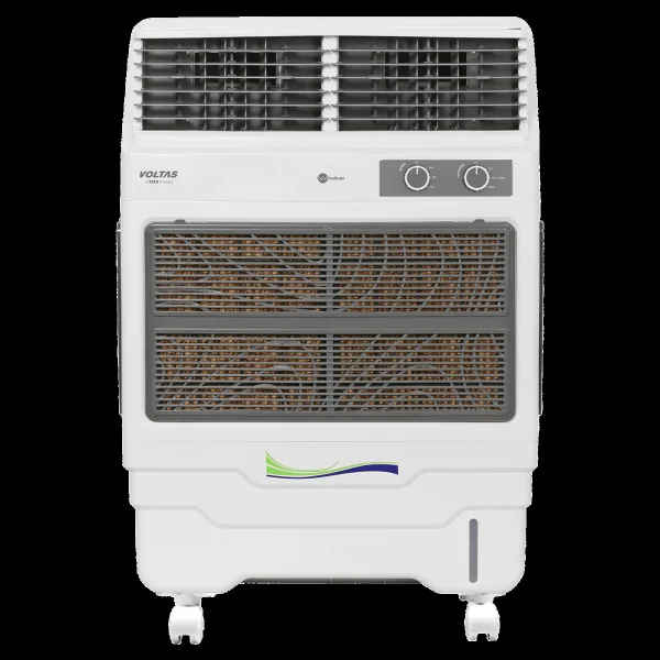 VOLTAS Windsor 65T 65 Litres Room Air Cooler with Thermal Overload Protection (3 Speed Control, White)