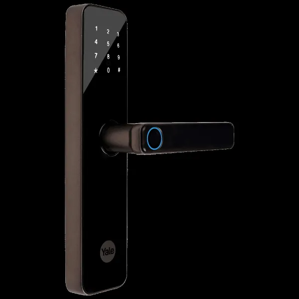 Yale YDME50NxT Digital Smart Lock (Strong Locking Bolts, Brown)