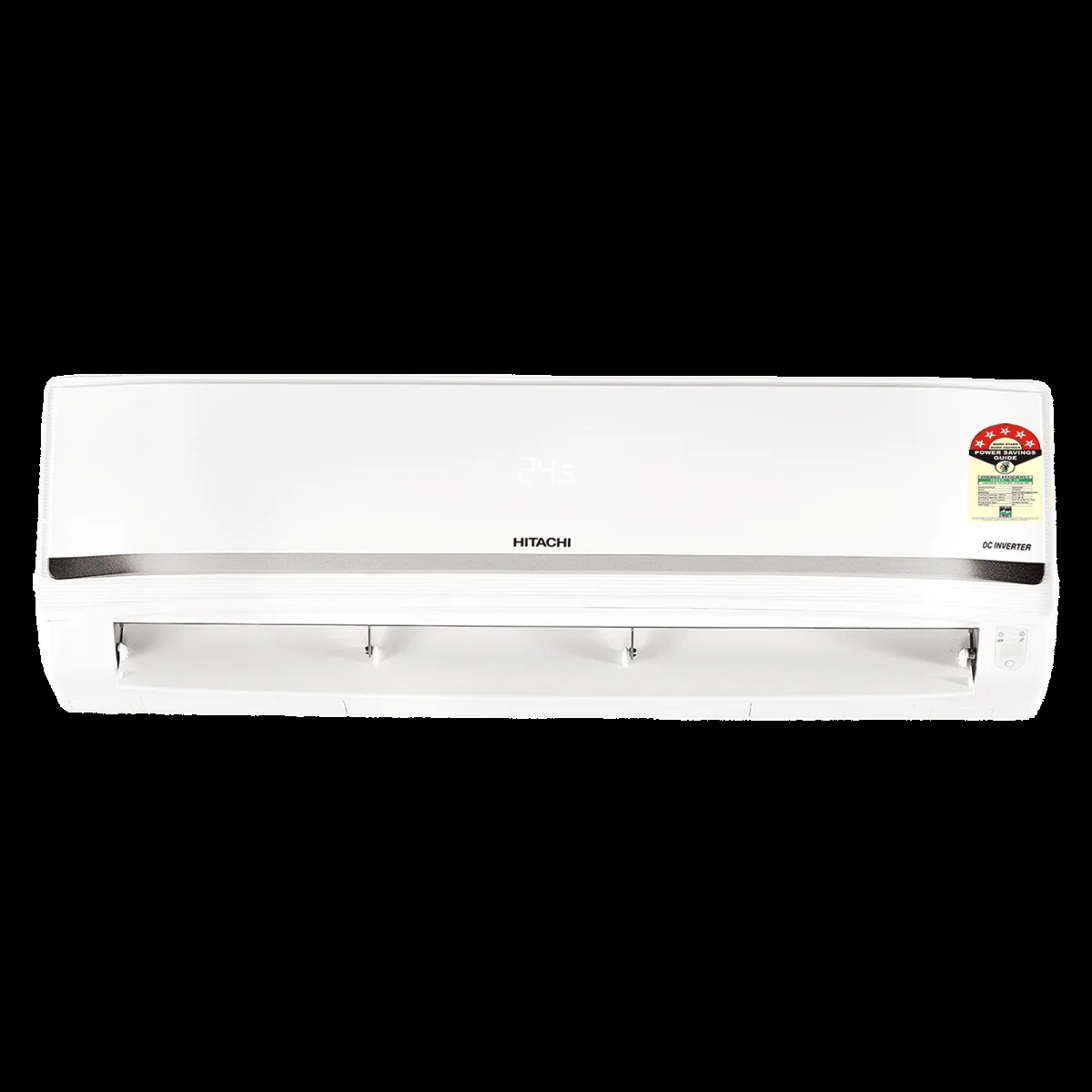 HITACHI Yoshi 5700XXL Convertible 1.5 Ton 5 Star Invertor Split Smart AC with Anti Bacterial SuperFine Mesh Filter (Copper Condenser, RAS.Y518PCAISL2)