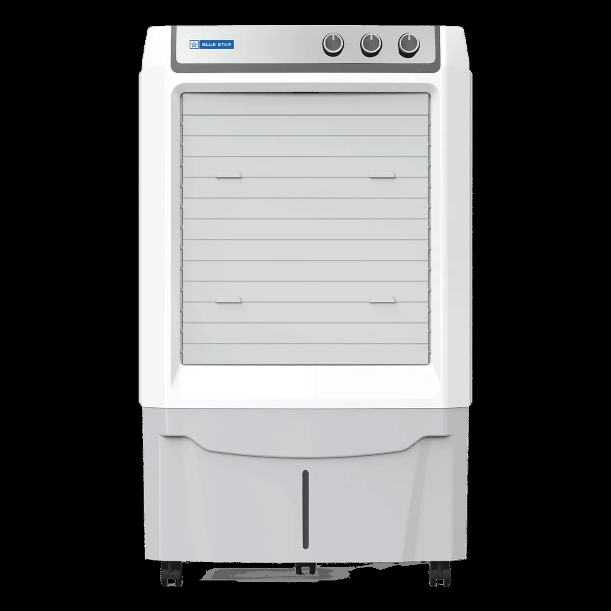 Blue Star Ventus 80 Litres Desert Air Cooler with Anti-Microbial Properties (Thermal Overload Protection, White & Cool Grey)