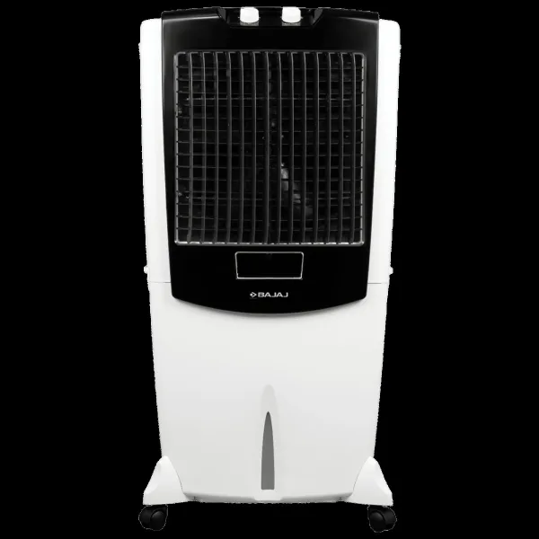 BAJAJ Shield Series Mighty 115 Litres Desert Air Cooler with DuraTuff PRO Motor (Antibacterial Honeycomb Technology, White)