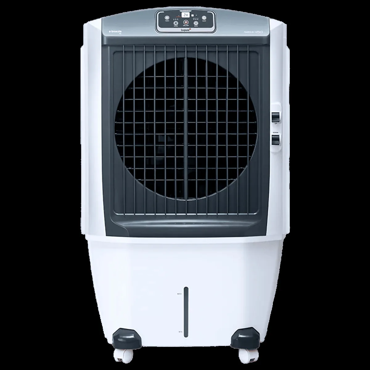 Livpure E-Breezio 75 Litres Desert Air Cooler with Inverter Compatible (Feather Touch, White & Grey)