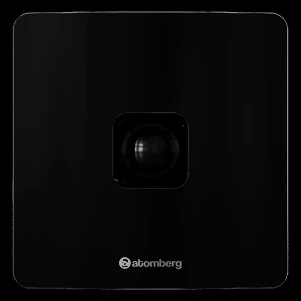 atomberg Studio Plus 6 Inch 150mm Exhaust Fan with BLDC Motor (Low Noise Operation, Gloss Black)