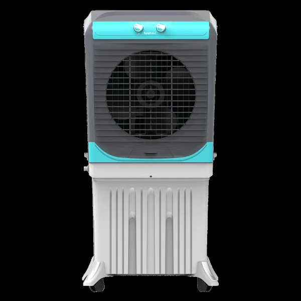 Symphony Maxwind 120EX 120 Litres Desert Air Cooler with CFD Technology (Inverter Compatible, Grey & Blue)