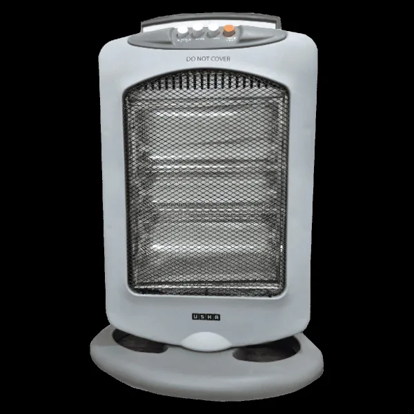 USHA HH 4003 1200W Halogen Room Heater with Automatic Oscillation (Safety Tip Over Protection