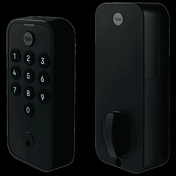 Yale Smart Lock For Private Space (LED Indication, YTYE  BL, Black)