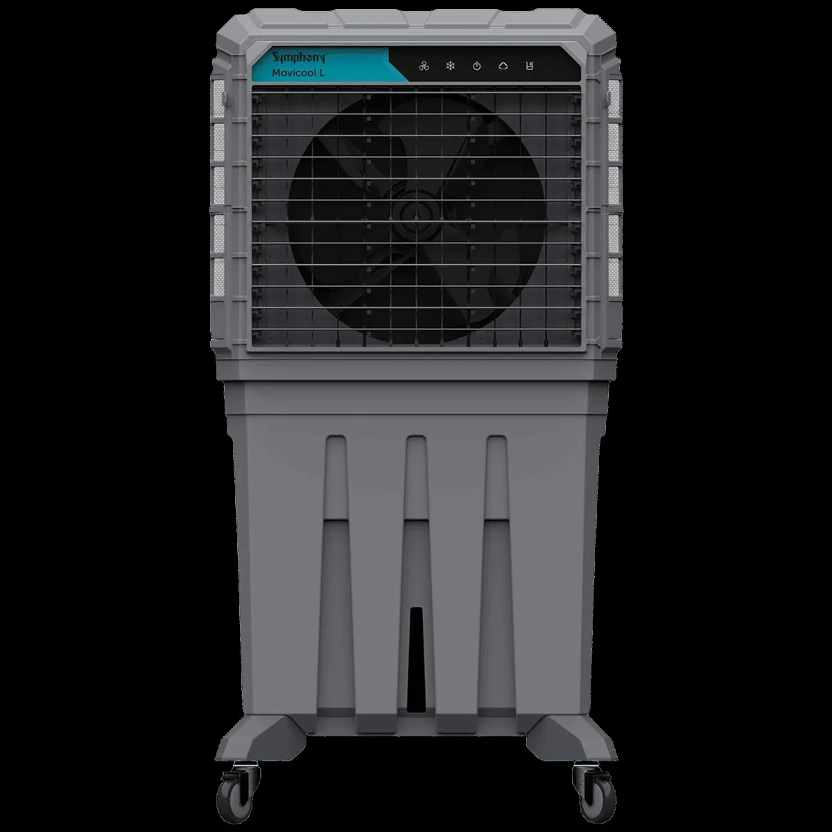 Symphony Movicool L 200i 200 Litres Commercial Air Cooler with Multi-Function Remote (Dust Filter, Grey)
