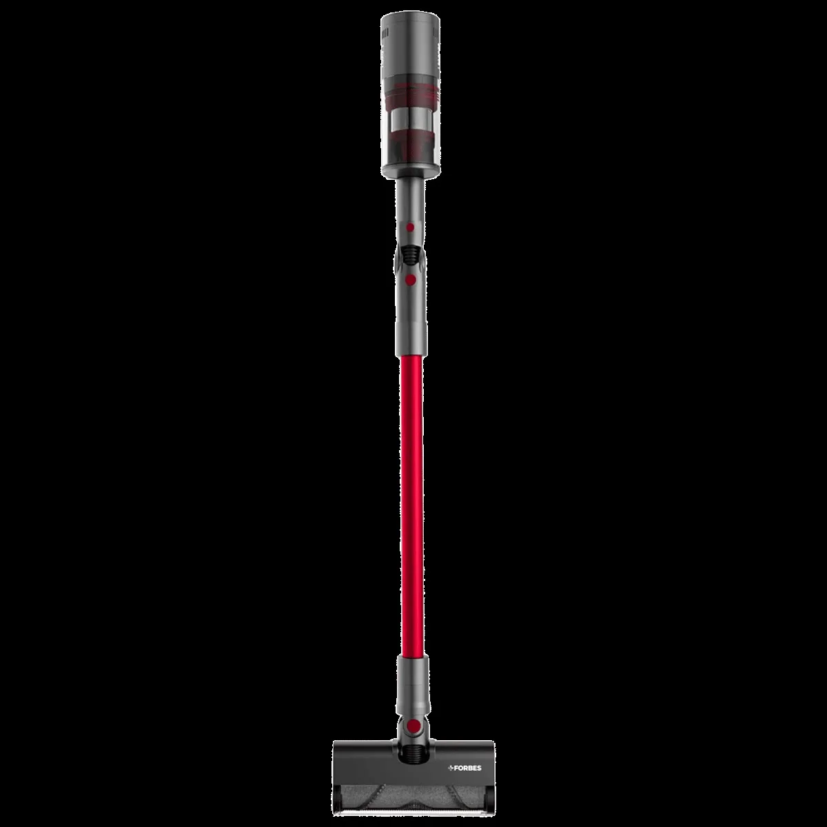 EUREKA FORBES ZeroBend Z15 450W Cordless Dry Vacuum Cleaner with Cyclonic Technology (3-in-1 Motorised Floor Brush, Red & Dark Grey)