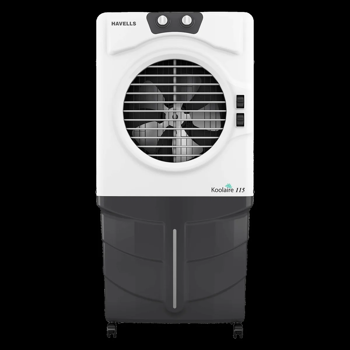 HAVELLS KoolAire 115 Litres Desert Air Cooler with Thermal Overload Protection (Inverter Compatible, White & Grey)