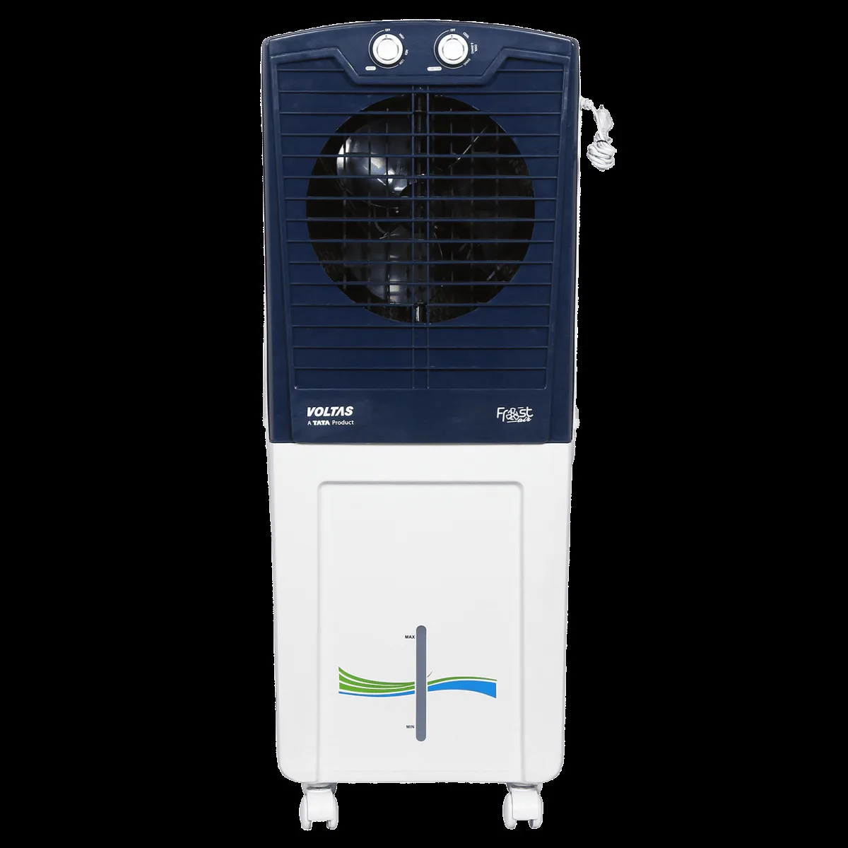 VOLTAS Frost Air 45 Litres Personal Air Cooler with Thermal Overload Protection (3 Speed Control, Oxford Blue)