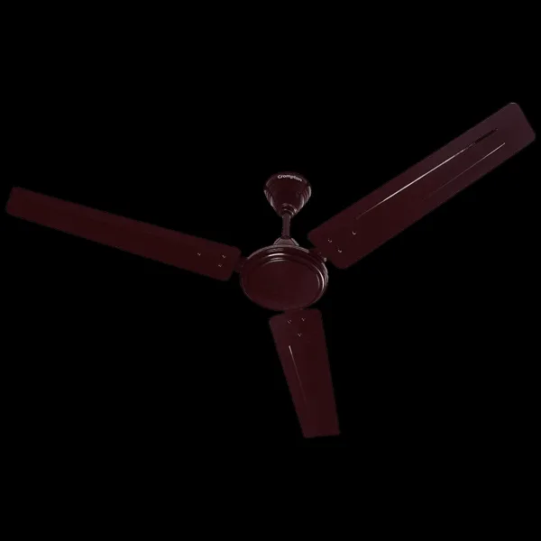Crompton Surebreeze Sea Sapphira 1 Star 1200mm 3 Blade High Velocity Ceiling Fan (Double Ball Bearing, Lustre Brown)
