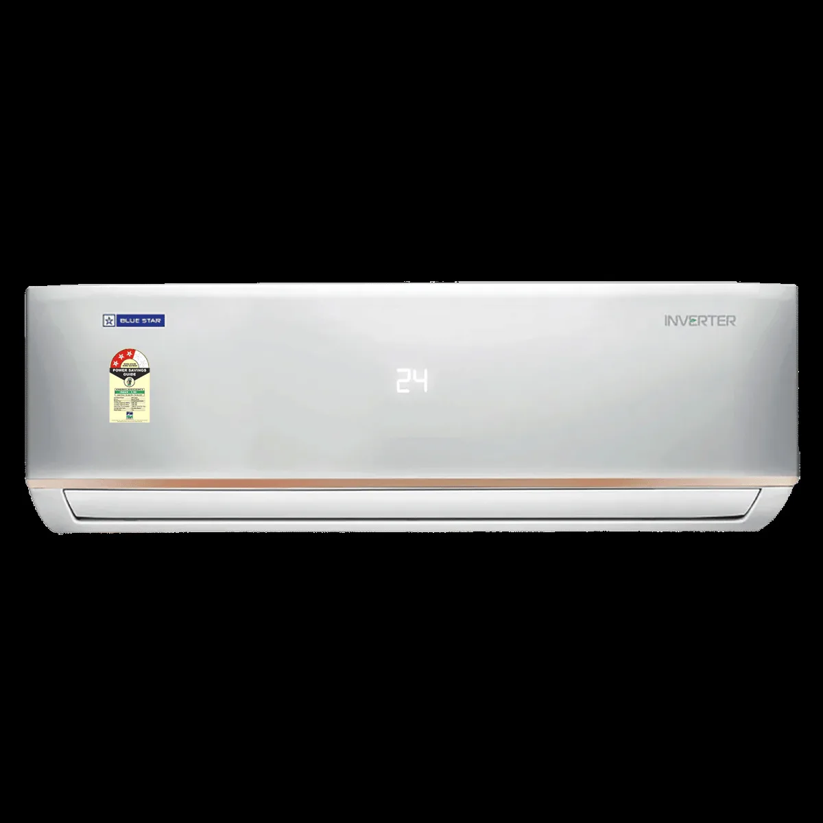Blue Star D Series 5 in 1 Convertible 2 Ton 3 Star Hot & Cold Inverter Split AC with PM 2.5 Filter (2025 Model, Copper Condenser, IC324DNUHC)