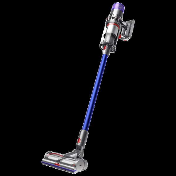 dyson V11 Absolute 185W Cordless Dry Vacuum Cleaner with De-tangling Technology (Swappable Battery, Nickel & Blue)