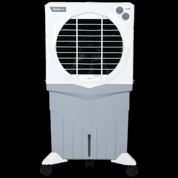 Symphony Jumbo 75XL+ 75 Litres Desert Air Cooler with Whisper-Quiet Operation (Cool Flow Dispenser, White)