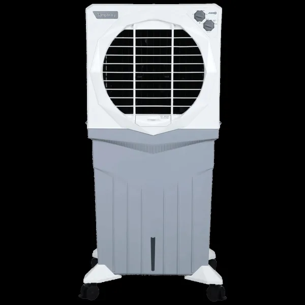 Symphony Jumbo 95XL+ 95 Litres Desert Air Cooler with CFD Technology (Whisper-Quiet Operation, White)