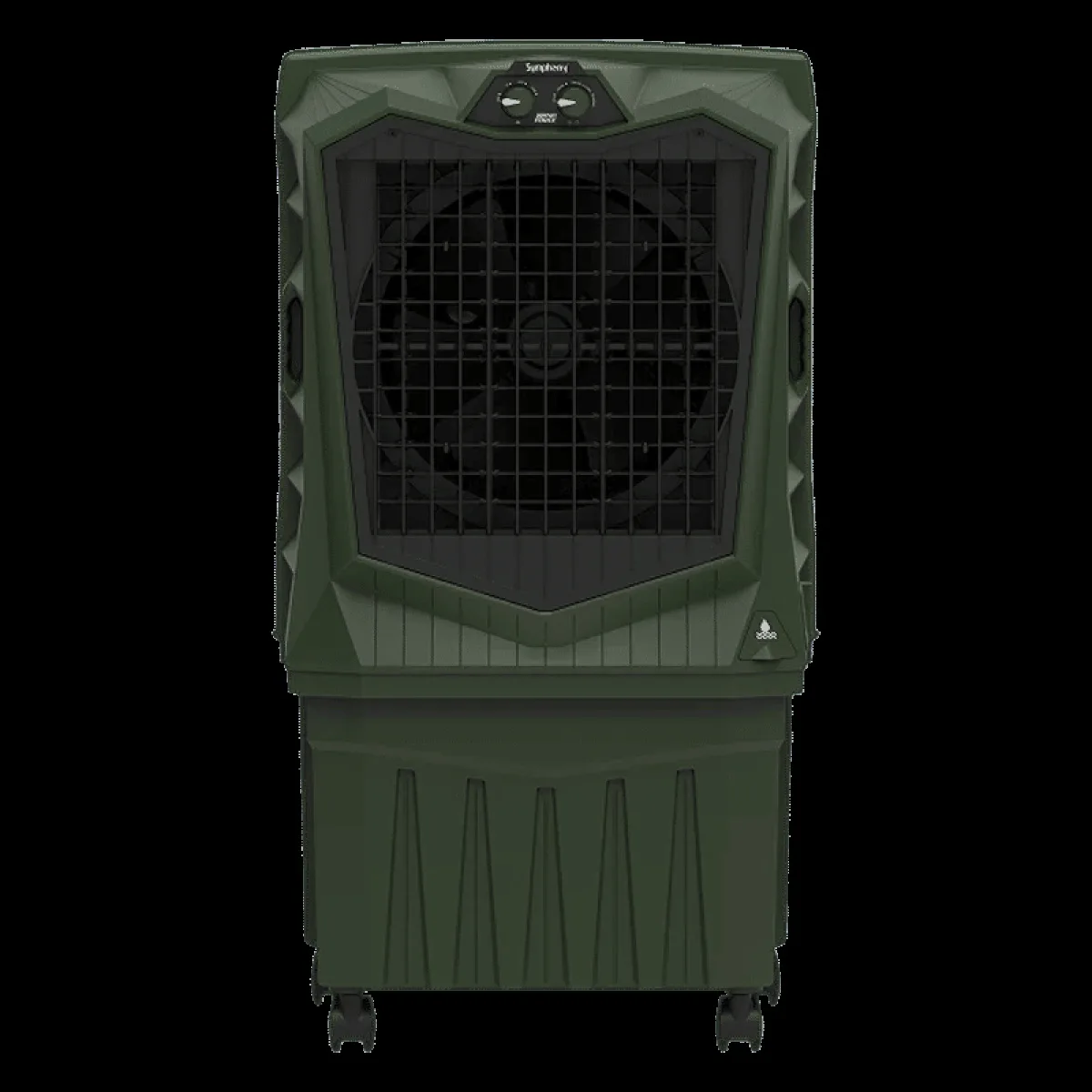 Symphony Air Force 60 Litres Desert Air Cooler with Auto Louver Movement (Inverter Compatible, Militry Green)