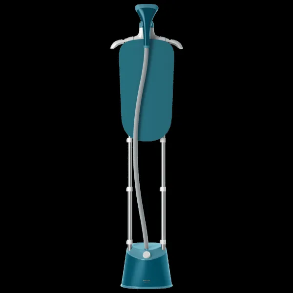 PHILIPS 1000 Series 1800 Watts Standing Garment Steamer (1800ml Water Tank, 3 Modes, Integrated Styleboard, Blue)