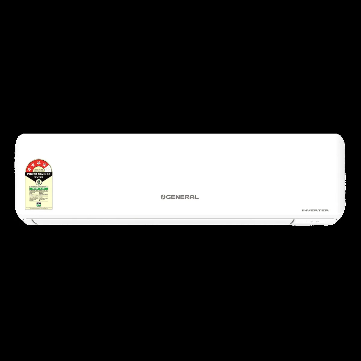 O GENERAL Advanced Hyper Tropical 2 Ton 4 Star Inverter Split AC (Copper Condenser, PM 2.5 Filter, ASGG24CGAA-B)