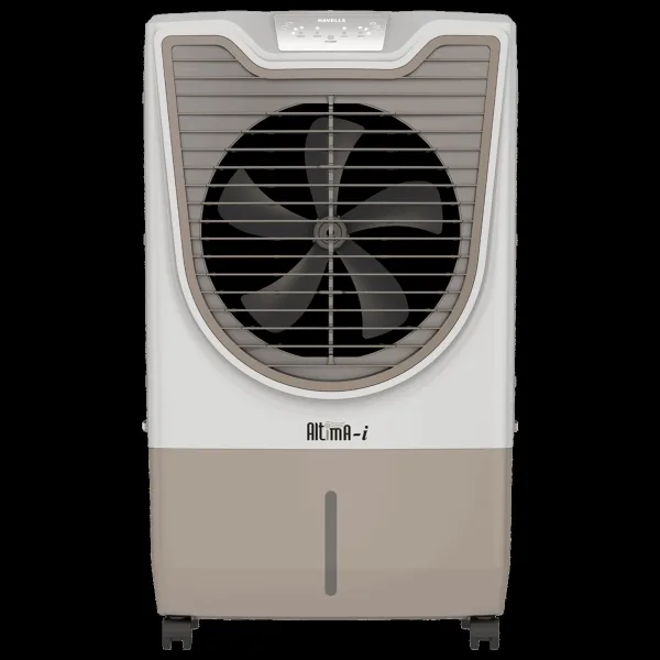 HAVELLS Altima-I 70 Litres Desert Air Cooler with Inverter Compatible (Thermal Overload Protection, White & Champagne Gold)