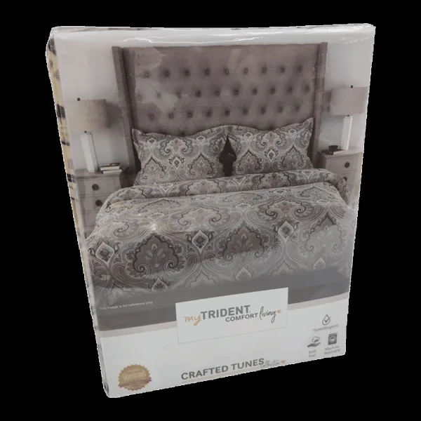 Philips Trident Double Bedsheet (White)