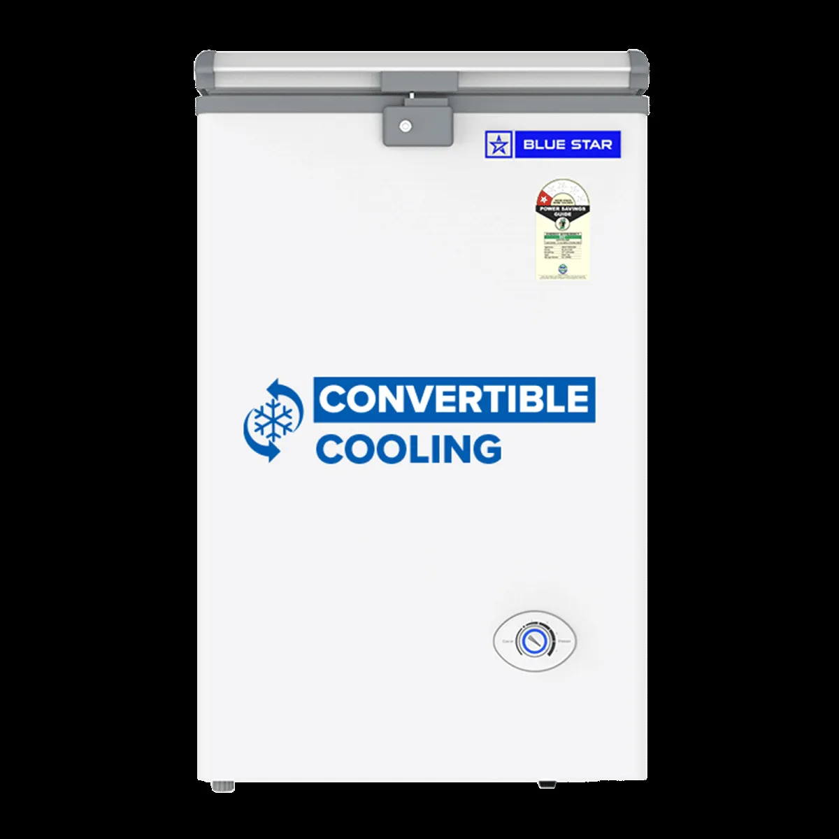Blue Star N Series 63 Litres 1 Star Direct Cool Single Door Deep Freezer with Quadracool Technology (HT1-N75, White)