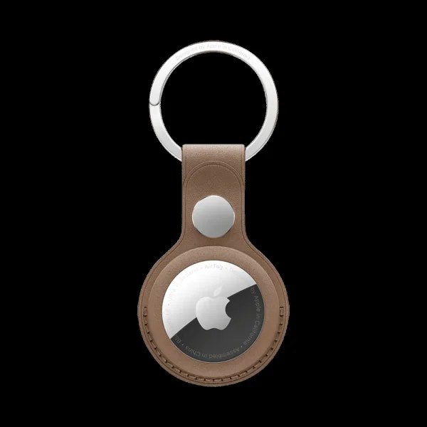 Apple Key Ring Compatible with AirTag (Snug Fit, MT2L3ZM/A, Taupe)