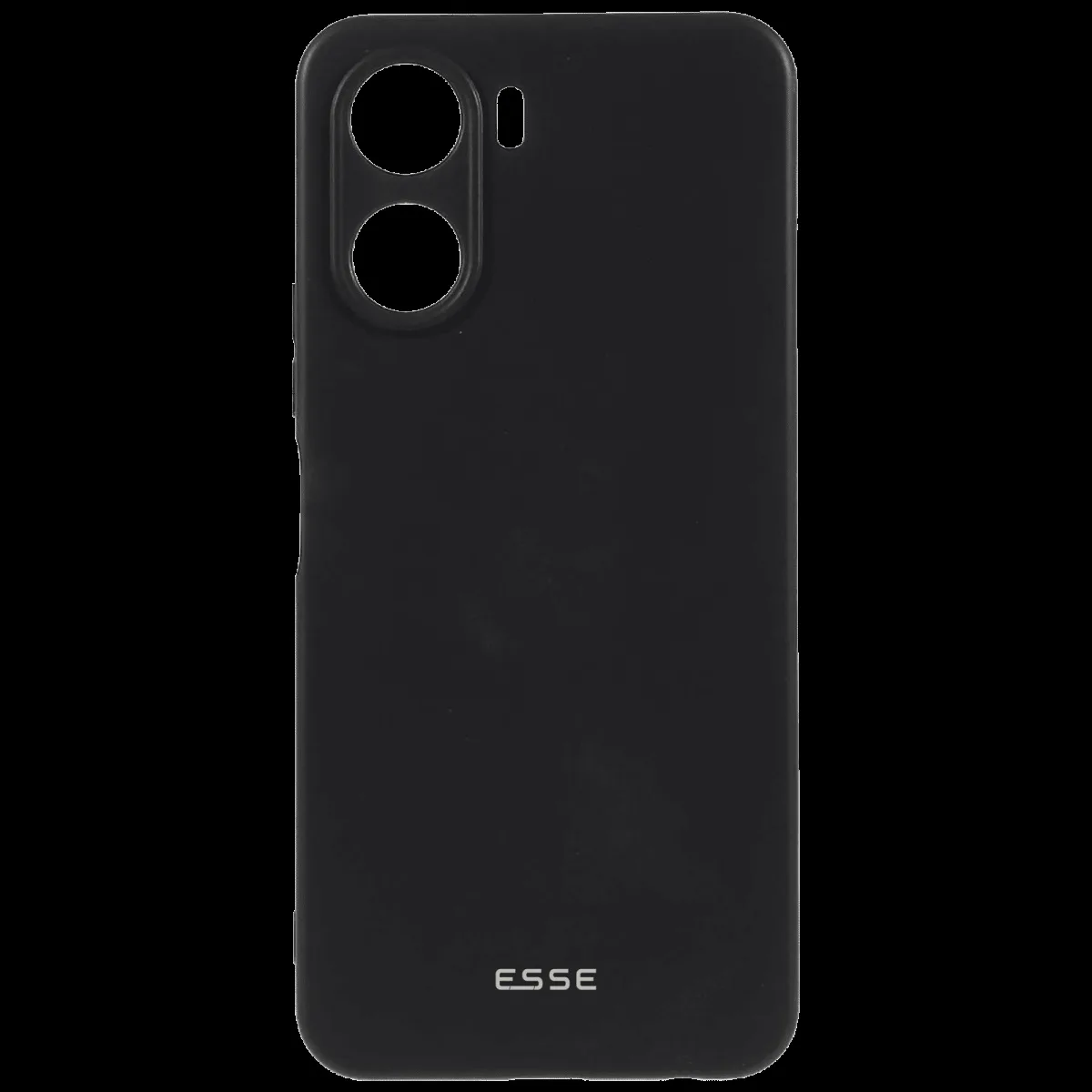 ESSE Soft Silicone Back Case for Vivo Y16 (Optimal Protection, Black)
