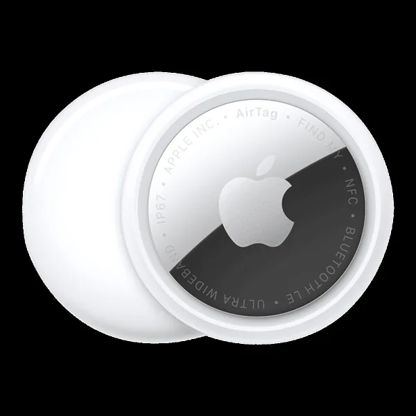 Apple AirTag 2nd Generation for iOS (NFC Tap For Lost Mode, Pack of 1, White)