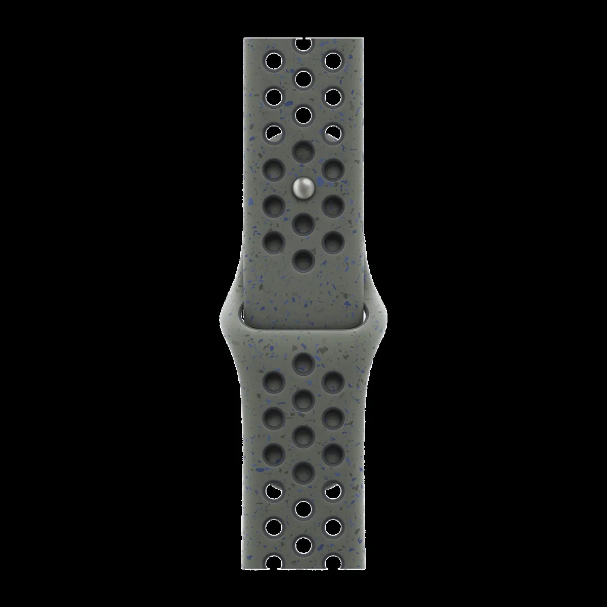 Apple Aluminium & Fluoroelastomer Nike Sport Band for Apple Watch (38mm / 40mm / 41mm / 42mm, M/L) (Durable & Strong, Cargo Khaki)