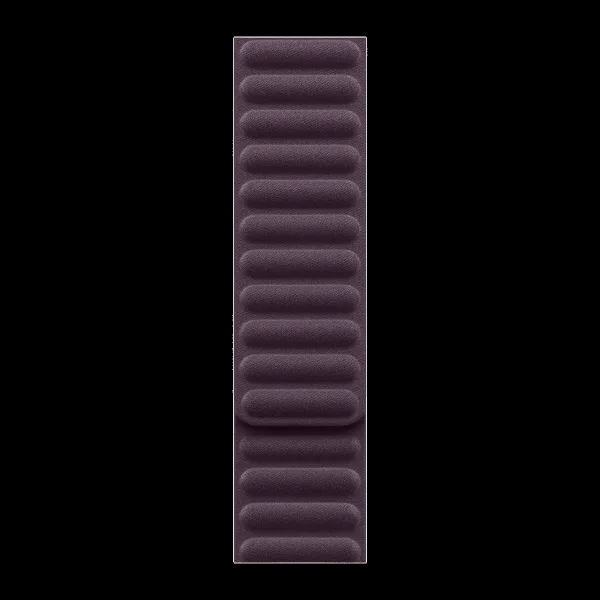 Apple Polyester & FineWoven Magnetic Link for Apple Watch (44mm / 45mm / 46mm / 49mm, M/L) (Security & Comfort, Blackberry)
