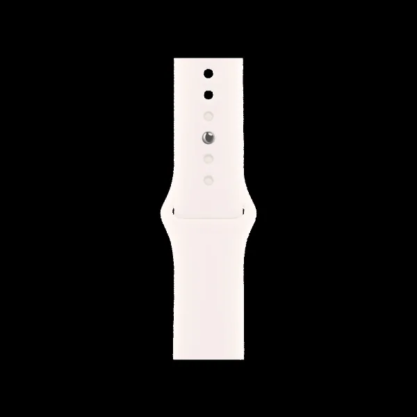 Apple Fluoroelastomer Sport Band for Apple Watch (38mm / 40mm / 41mm, M/L) (Durable & Strong, Light Blush)