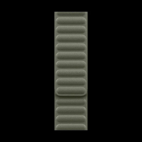 Apple Polyester Magnetic Link for Apple (44mm / 45mm / 46mm / 49mm, M/L) (Secure & Comfortable, Sage Grey)