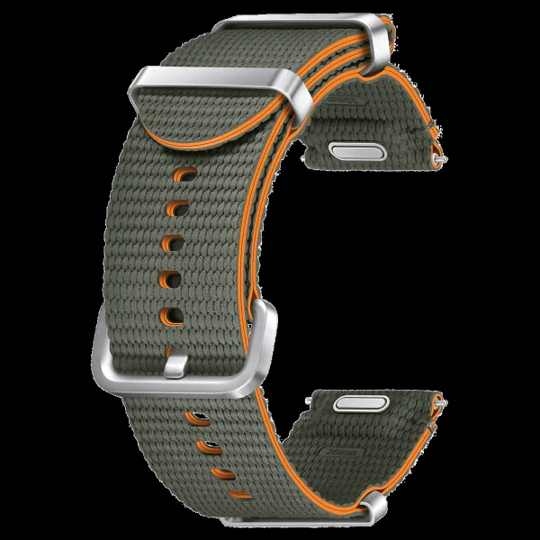 SAMSUNG ET-SOL31LKEGIN HNBR, SUS, Athleisure Band for SAMSUNG Galaxy Watch7, Watch4, Watch4 Classic, Watch5, Watch 5 Pro, Watch6 & Watch6 Classic (M/L) (Effortless Style, Green)
