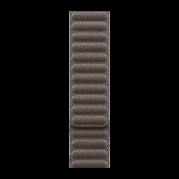 Apple Polyester & FineWoven Magnetic Link for Apple Watch (44mm / 45mm / 46mm / 49mm, M/L) (Security & Comfort, Dark Taupe)