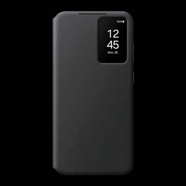 SAMSUNG Flip Cover for SAMSUNG Galaxy S24 (Handy Hidden Pocket, Black)