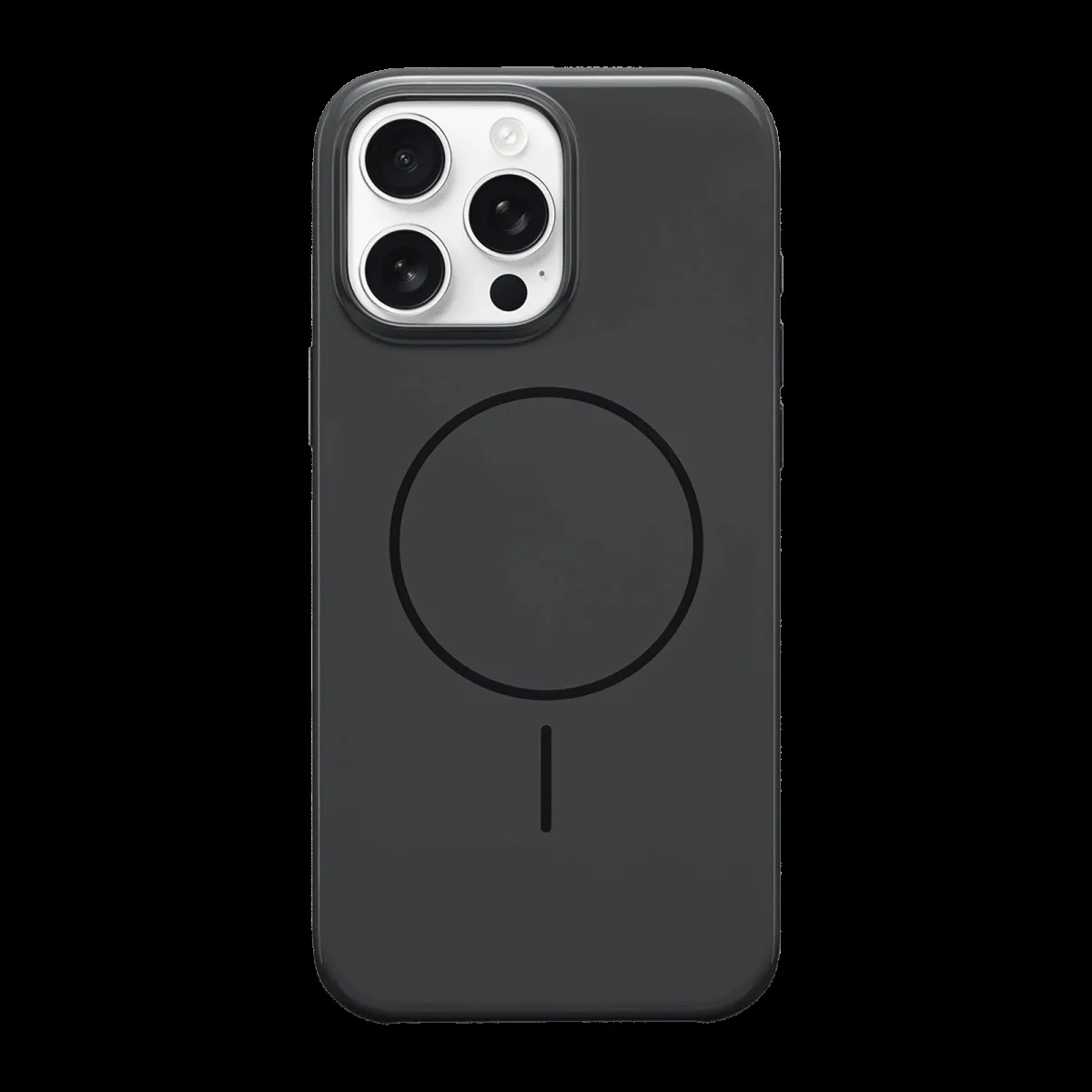 Apple Beats Hard TPU & Polycarbonate Back Cover for Apple iPhone 16 Pro Max (MagSafe Compatible, Midnight Black)