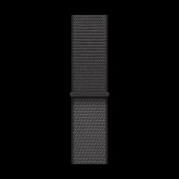Apple Nylon, Polyester & Spandex Sport Loop for Apple (38mm / 40mm / 41mm) (Hook & Loop Fastener, Dark Gray)