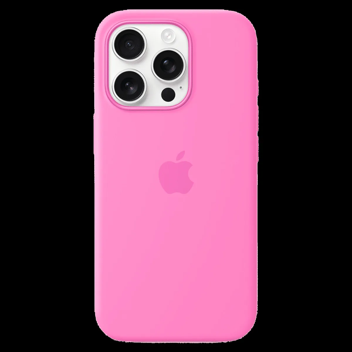 Apple Soft Silicone Back Cover Apple iPhone 16 Pro (MagSafe Charging Support, Peony)